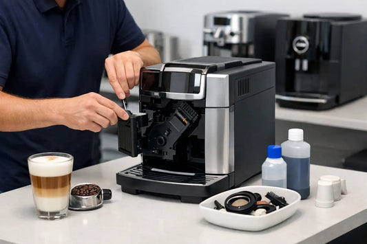 Service espressor automat: când merită și ce implică