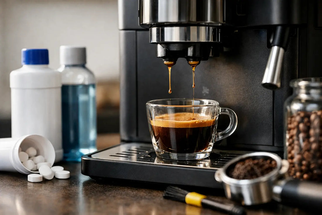 De ce curge greu cafeaua din espressor