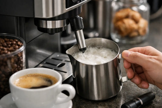 De ce nu spumează laptele la espressor