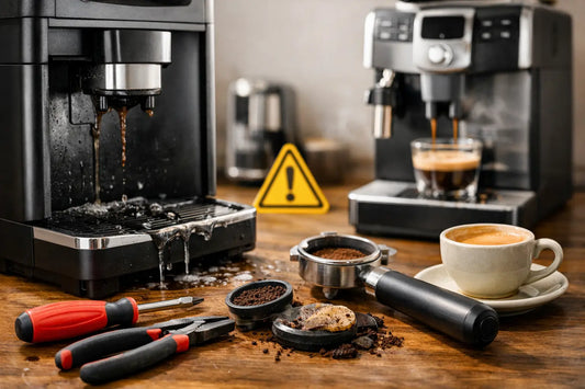 Cele mai frecvente erori la espressoare