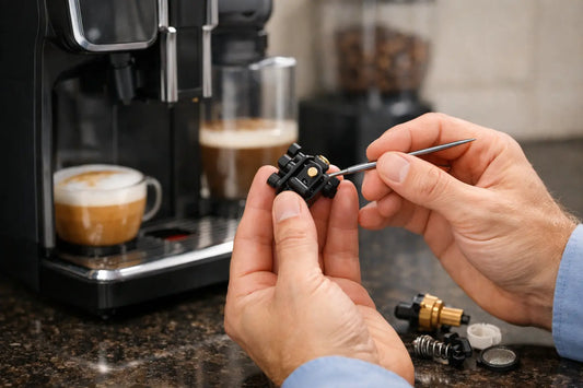 Cum verifici supapa espressorului automat