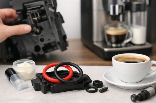 Garnitura espressor automat: când o schimbi