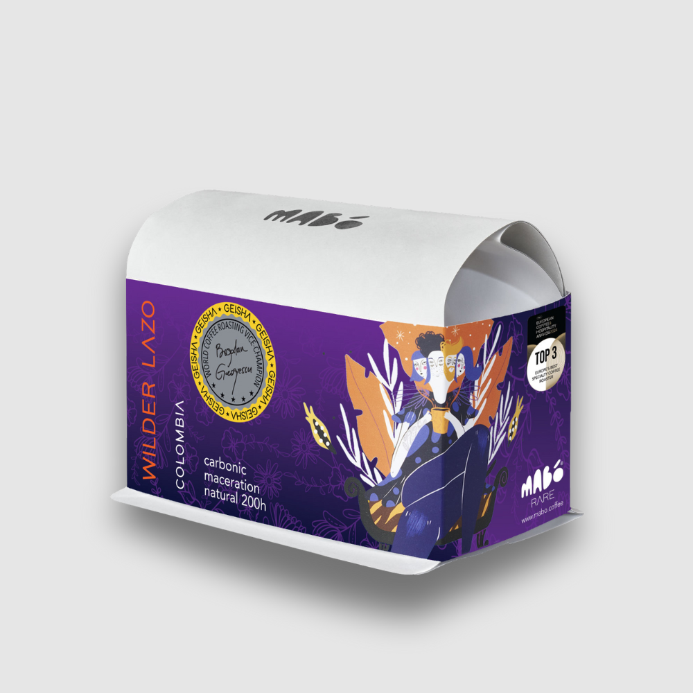 WILDER LAZO, Colombia (Carbonic Maceration Natural 200h) Cafea de Specialitate