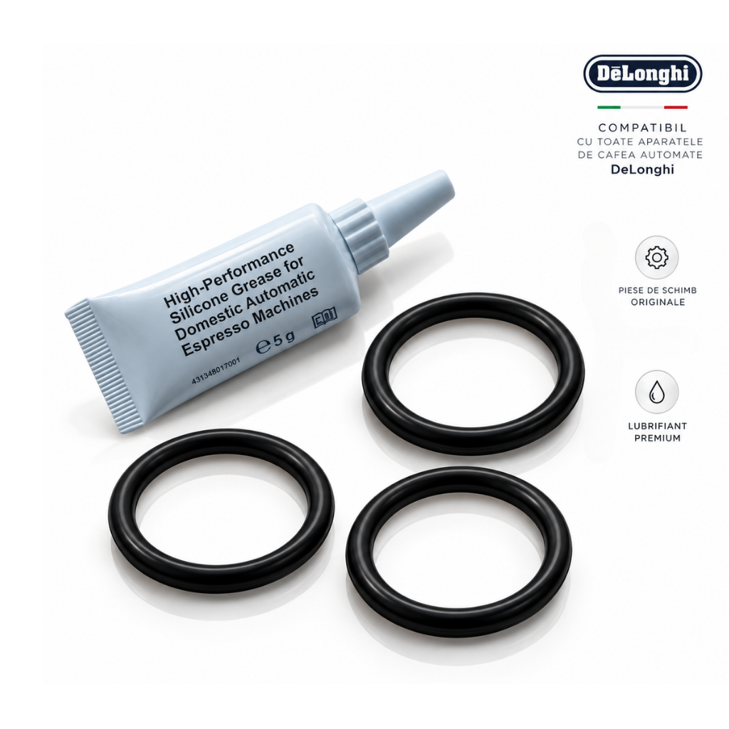 Kit Complet DeLonghi - Garnituri + Vaselina Alimentara