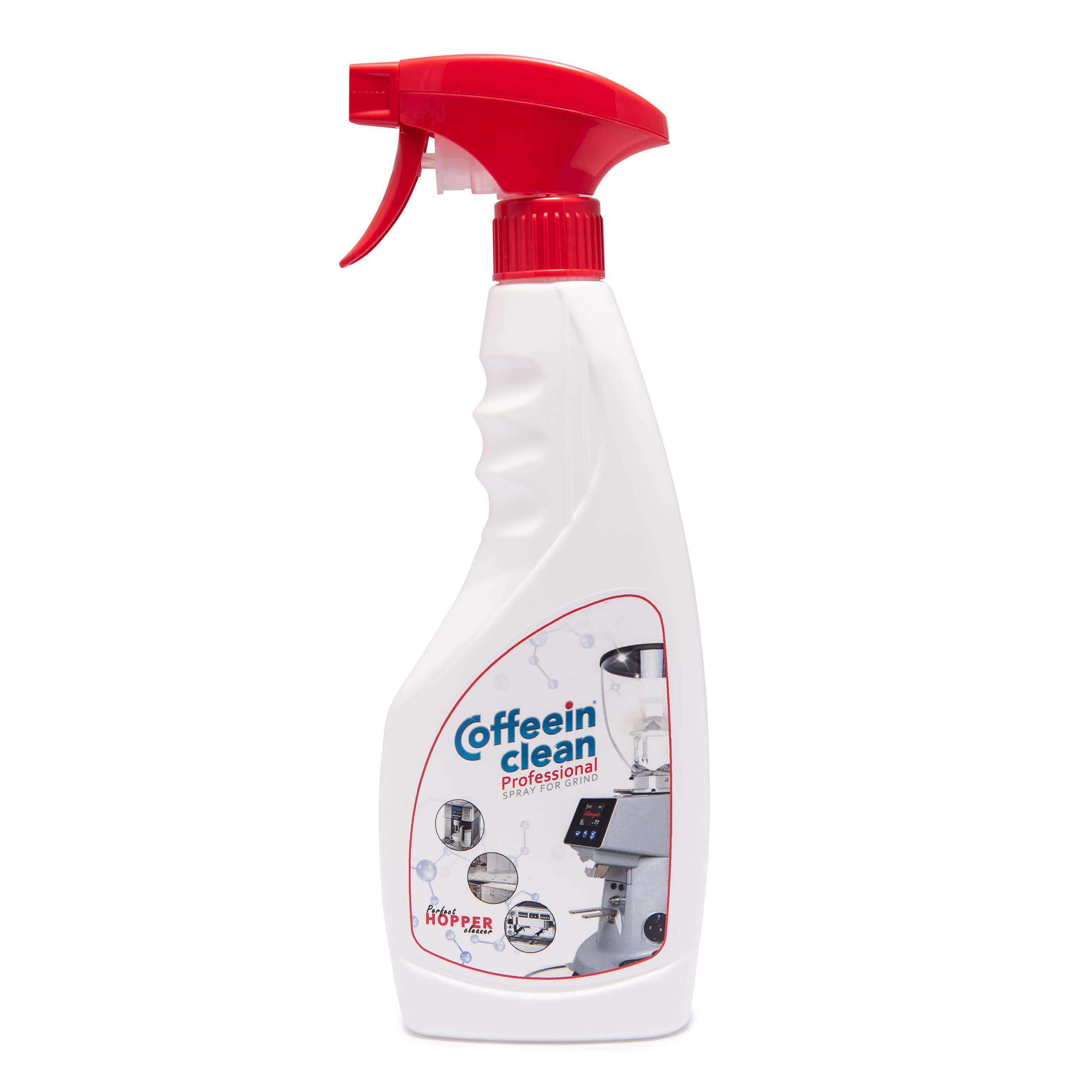 Spray Curățare Uleiuri de Cafea CafeaKit, Soluție Degresantă pentru Portafiltru, Grup și Accesorii Espressor, Formulă Activă Spumantă, Îndepărtează Reziduurile și Gustul Rânced - Cafeakit.ro