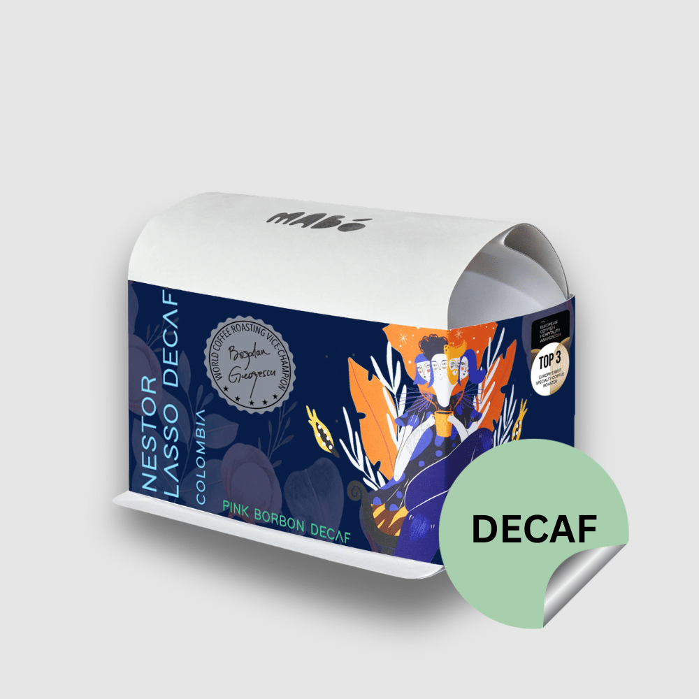 Nestor Lasso DECAF, Colombia (Pink Borbon Decaf) Cafea de Specialitate