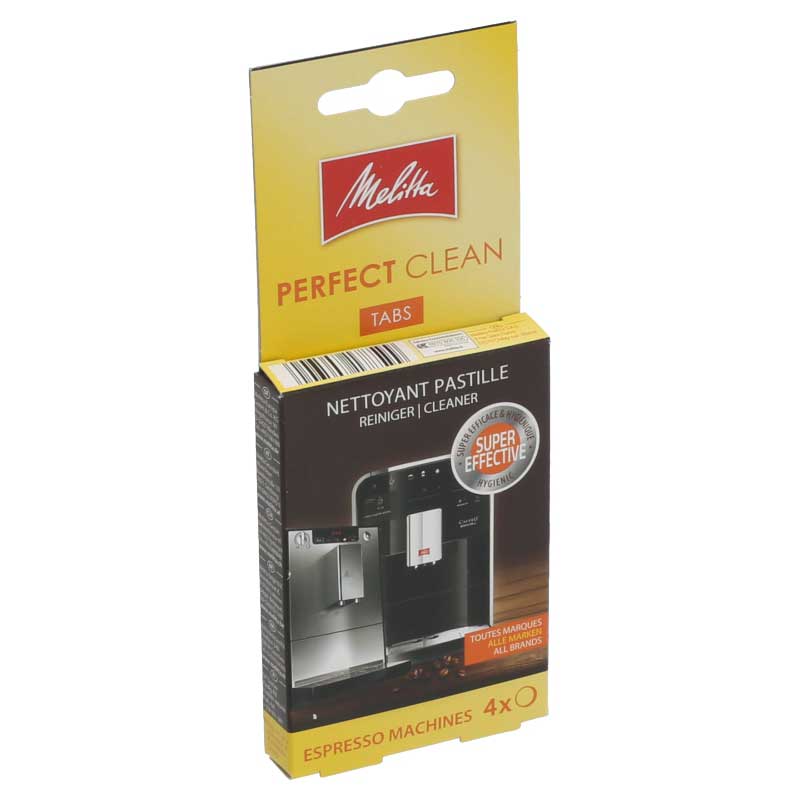 Tablete Curățare Espressor Melitta & Nivona – 4 x 1,8g | Eliminare Uleiuri Cafea