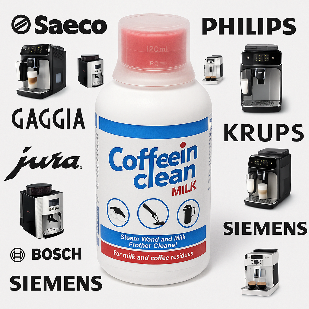 Solutie curatare circuit lapte aparat de cafea 250ml - Cafeakit.ro