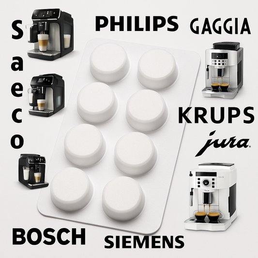 Pastile 2gr curățare uleiuri de cafea (8 buc) - Cafeakit.ro