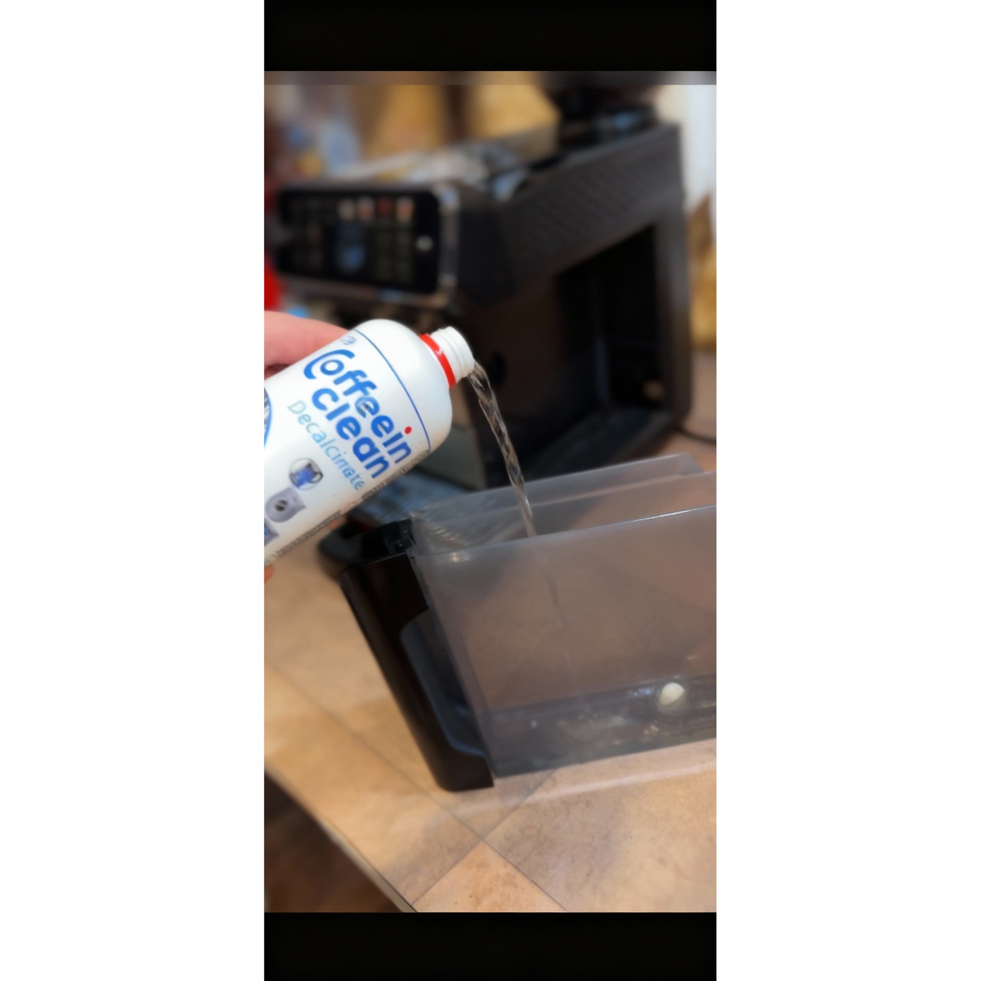 Solutie Decalcifiere Universala 500ml - 4 Cicluri | DeLonghi, Philips, Krups, Saeco, Jura