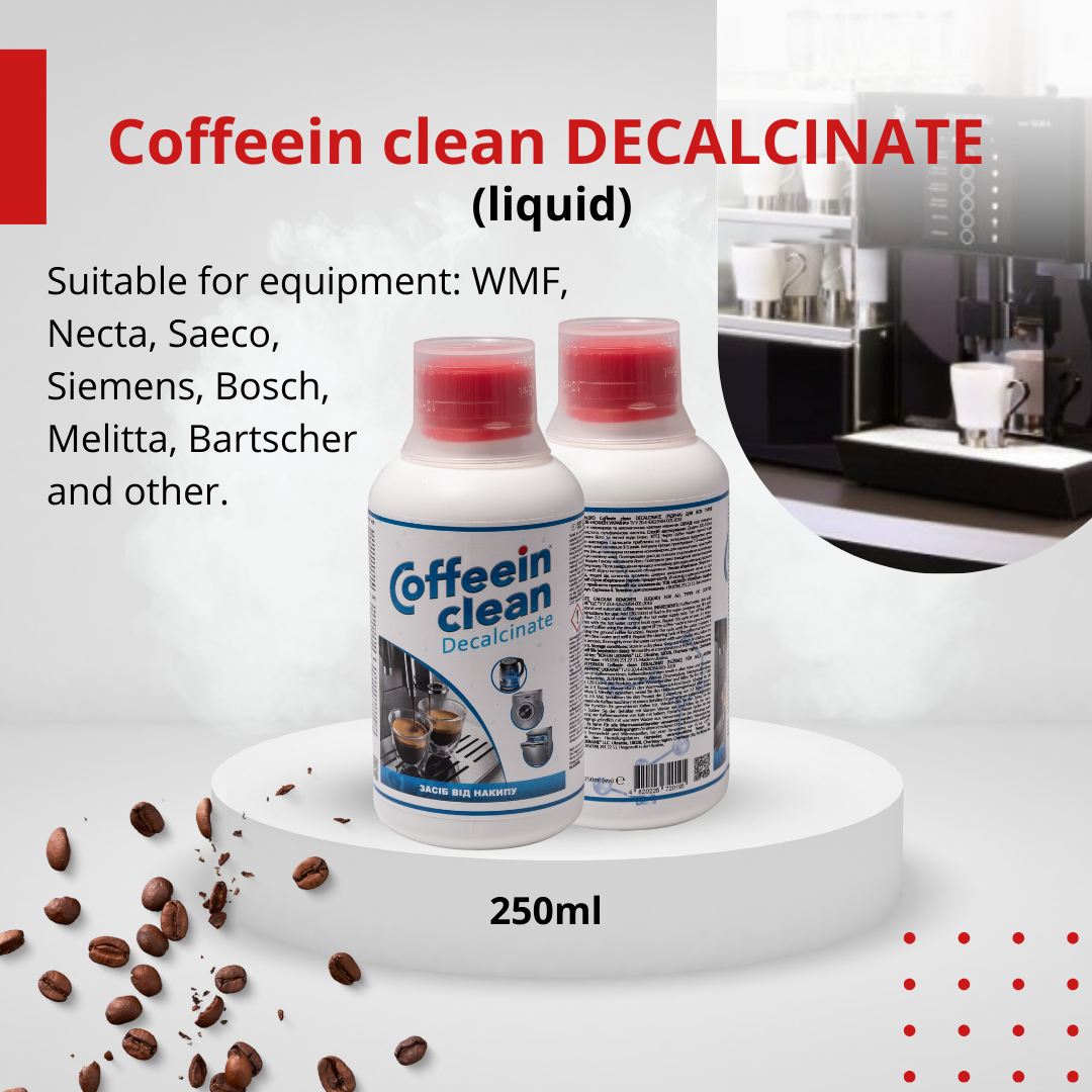 Solutie Detartrare Universala 250ml - 2 Cicluri | DeLonghi, Philips, Krups, Saeco, Jura, Bosch, Siemens, etc.