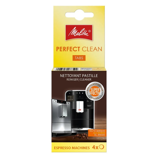 Tablete Curățare Espressor Melitta & Nivona – 4 x 1,8g | Eliminare Uleiuri Cafea